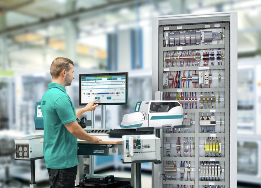 EFFICIENT CONTROL CABINET BUILDING THROUGH AUTOMATED WIRE AND CABLE IDENTIFICATION